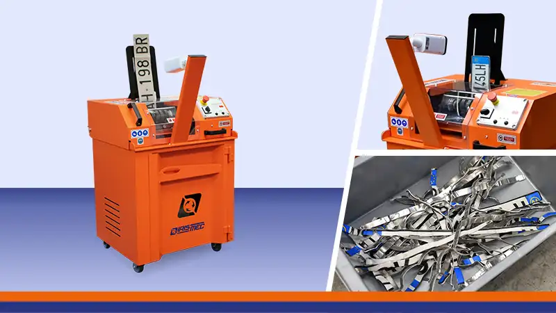 TRT: new Iris-Mec equipment for license plates demolition